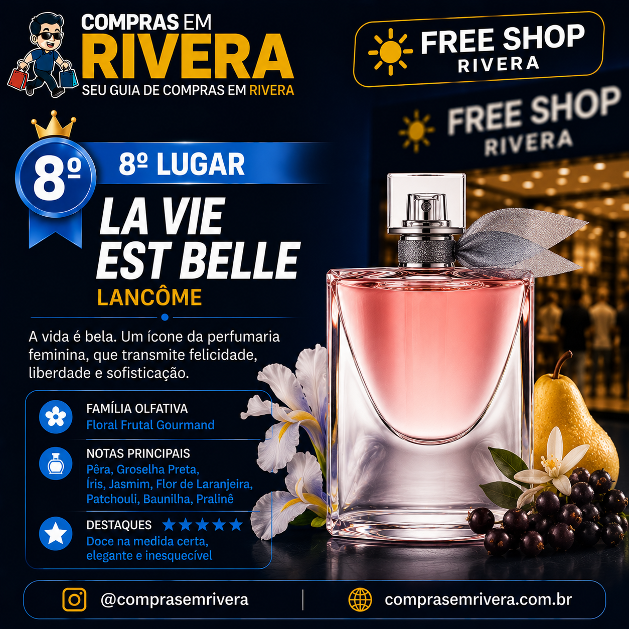 la vie est belle free shop rivera